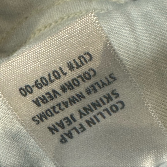 Hudson Jeans Dark Blue “Collin Flap Skinny Jeans” Color Vera - Picture 9 of 10